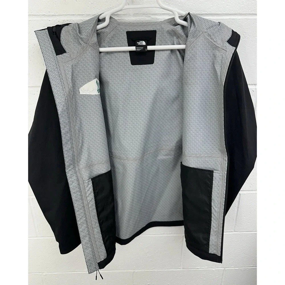 The North Face‎ Venture Dryvent Black Hooded Jacket / Men's XL / LOGO